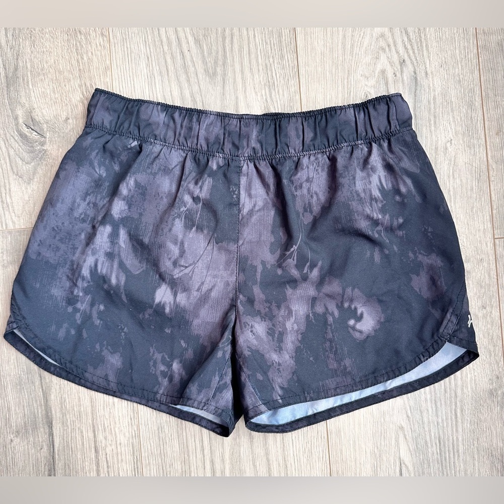Xl old navy active girls black burn out tie dye running athletic shorts - Picture 3 of 5